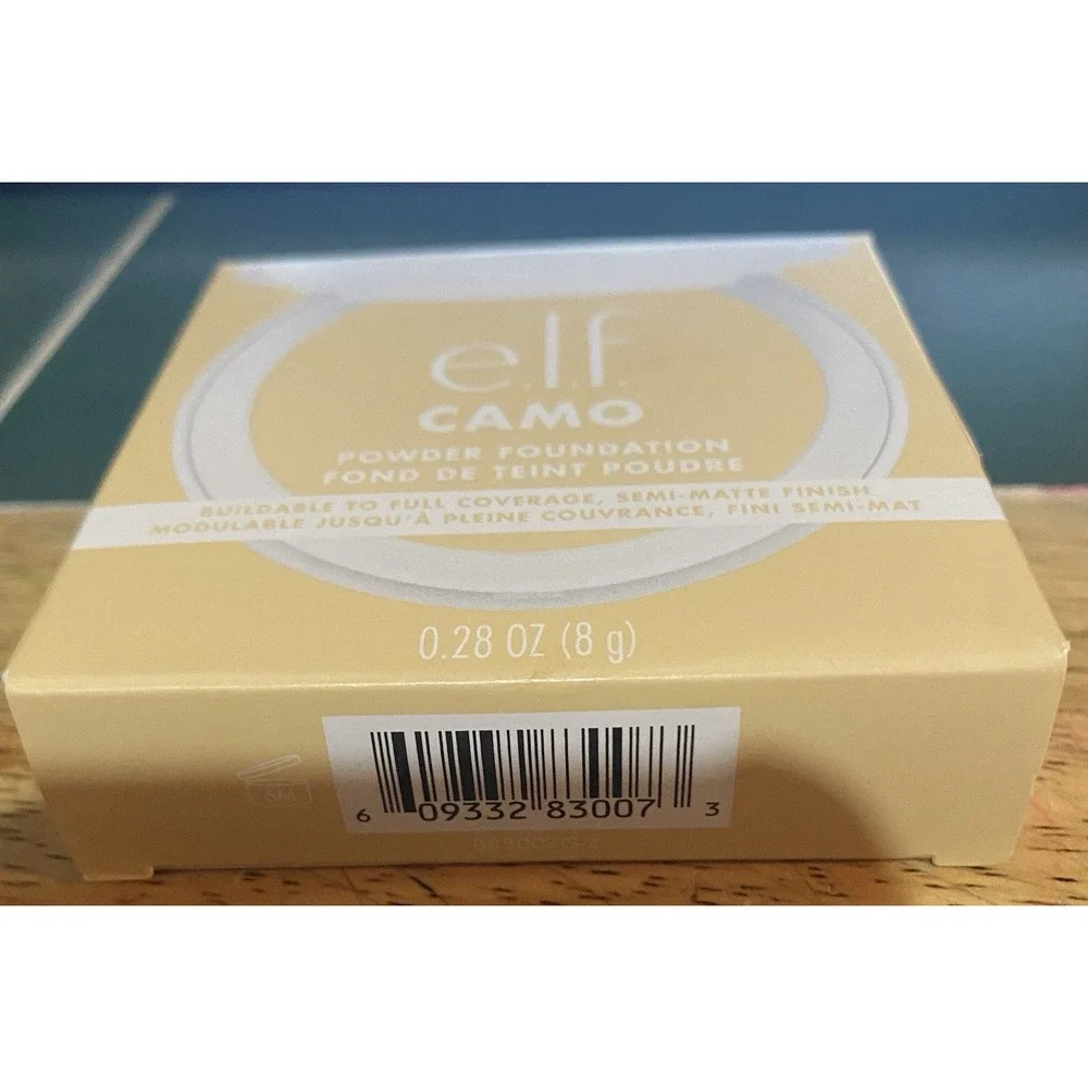NEW ELF Camo Powder Foundation Fair 140 W Lightweight Full Coverage DISCONTINUED